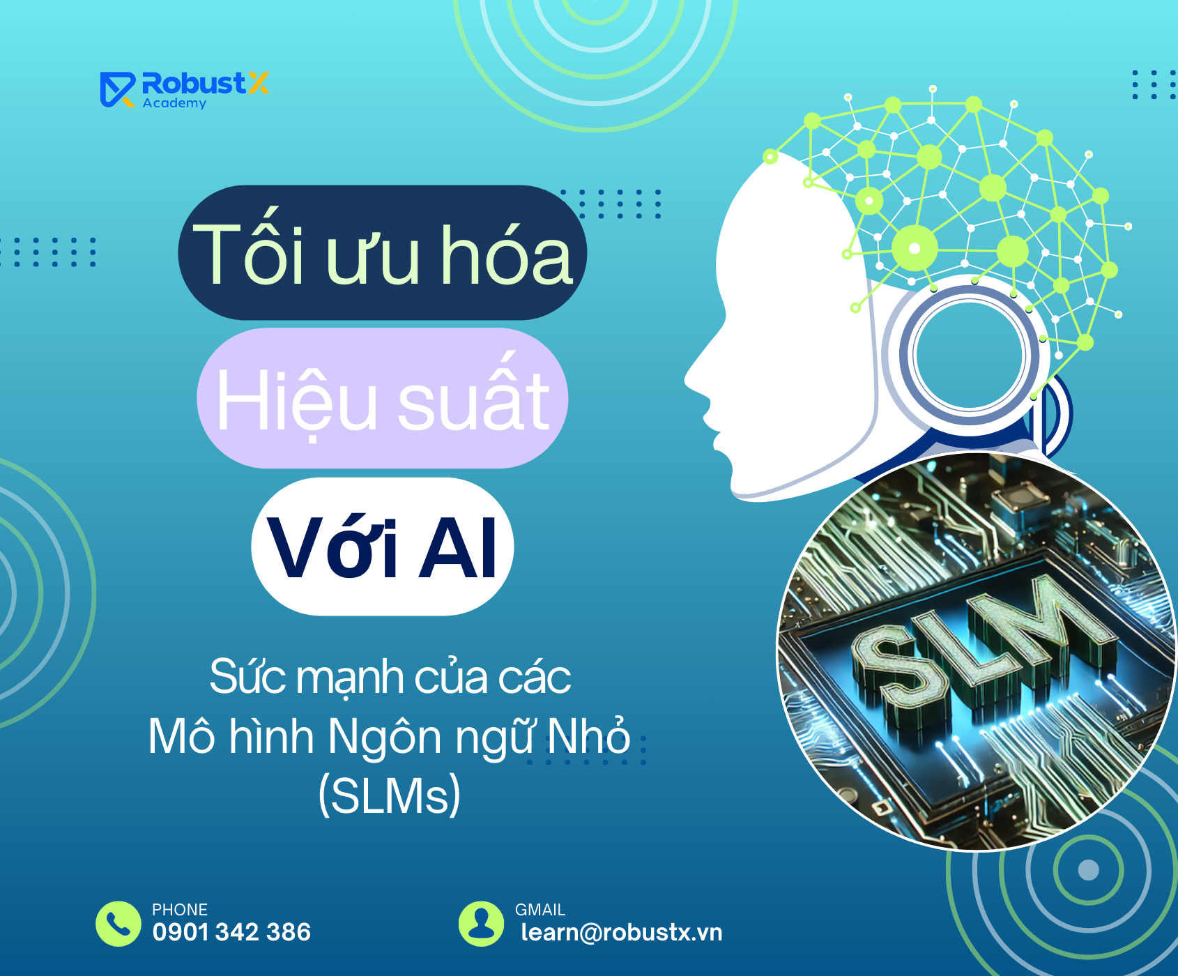 Tối ưu hóa hiệu suất với AI: Sức mạnh của các Mô hình Ngôn ngữ Nhỏ (SLMs)