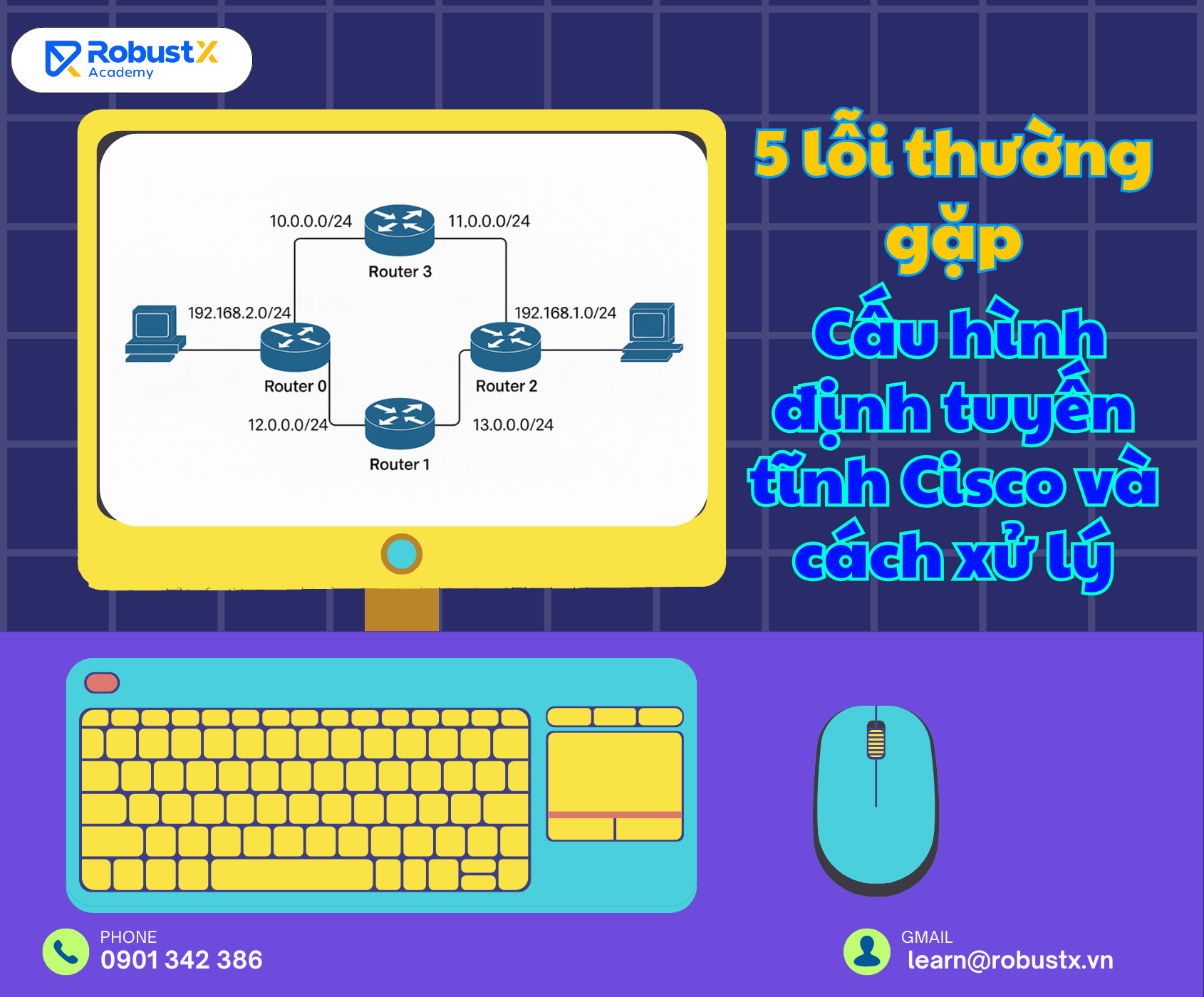 5 lỗi thường gặp với cấu hình định tuyến tĩnh Cisco và cách xử lý