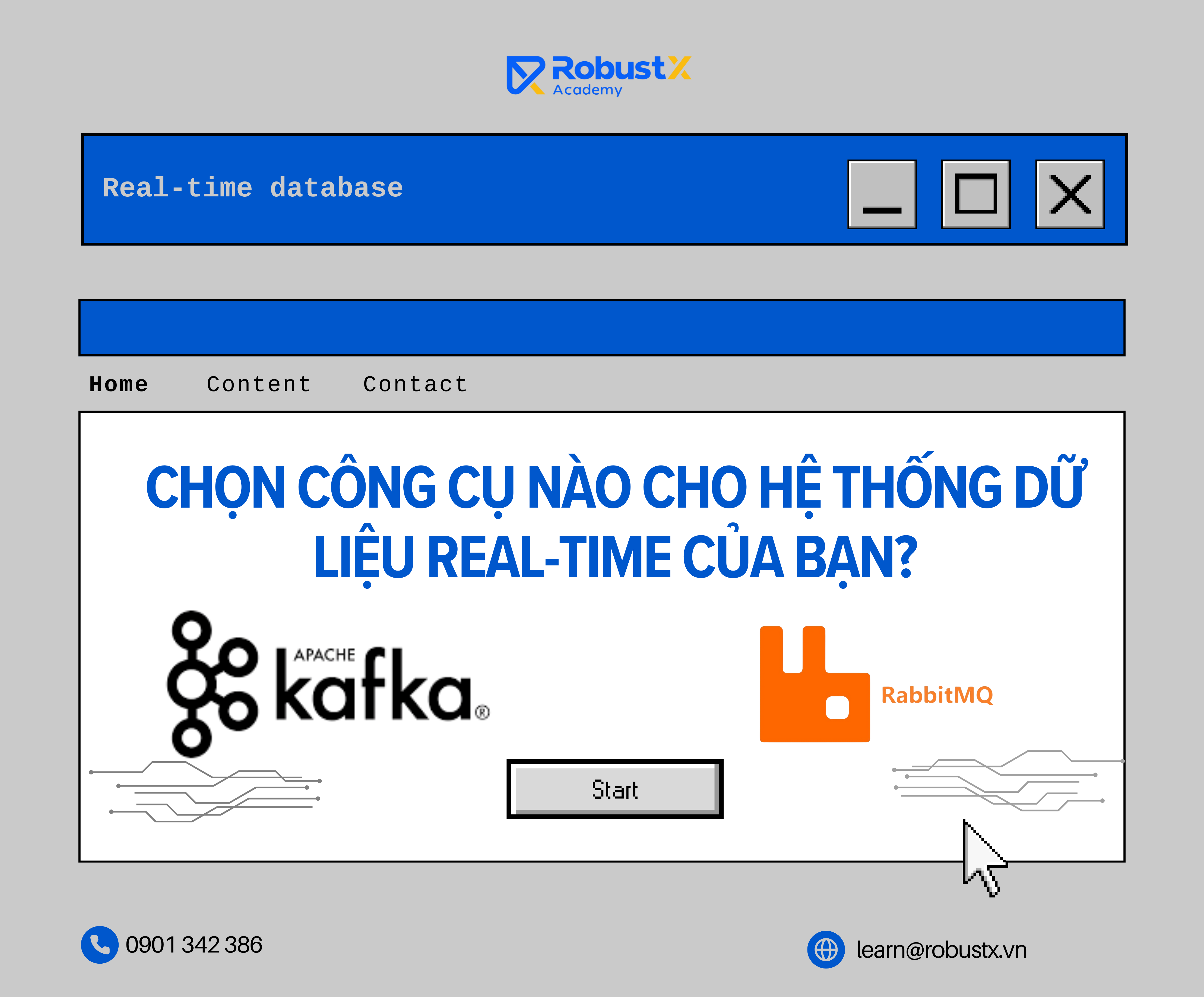 Kafka vs RabbitMQ: Chọn công cụ nào cho hệ thống dữ liệu Real-Time của bạn?